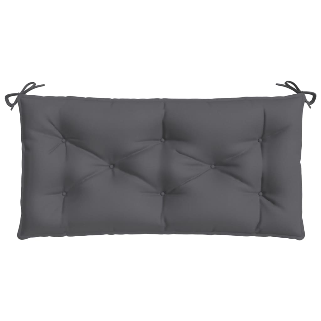 Garden Bench Cushion Anthracite 43.3"x19.7"x2.8" Oxford Fabric