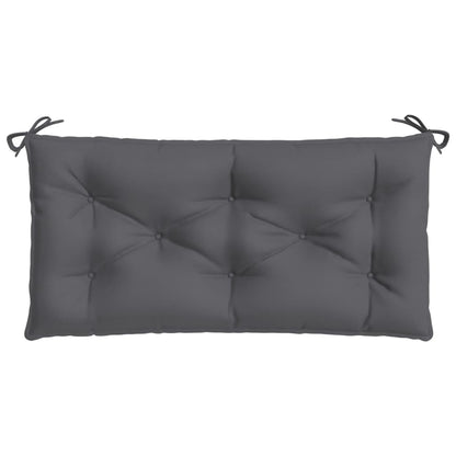 Garden Bench Cushion Anthracite 43.3"x19.7"x2.8" Oxford Fabric