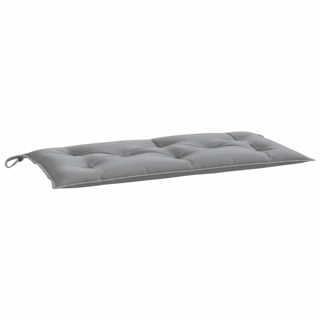 Garden Bench Cushion Gray 43.3"x19.7"x2.8" Oxford Fabric