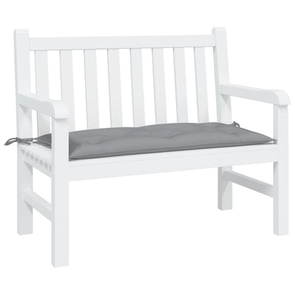 Garden Bench Cushion Gray 43.3"x19.7"x2.8" Oxford Fabric