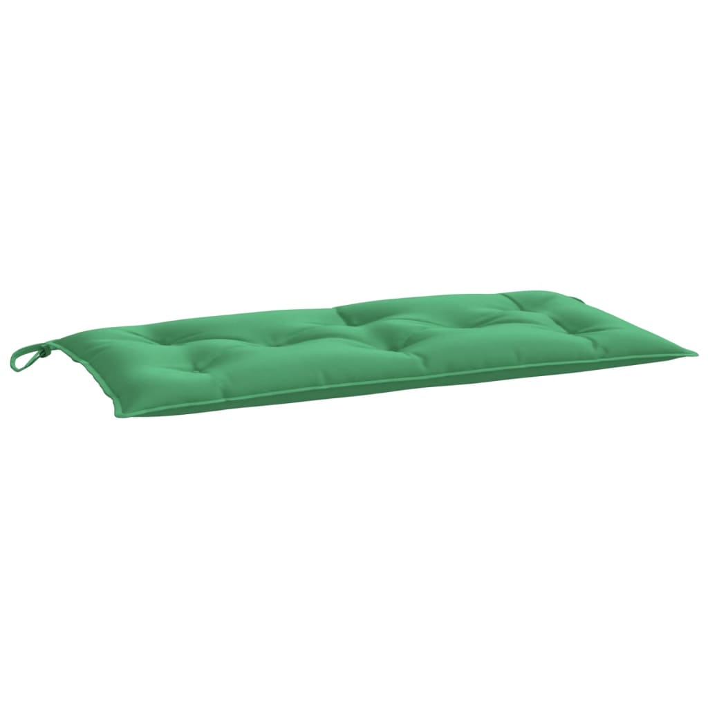 Garden Bench Cushion Green 43.3"x19.7"x2.8" Oxford Fabric