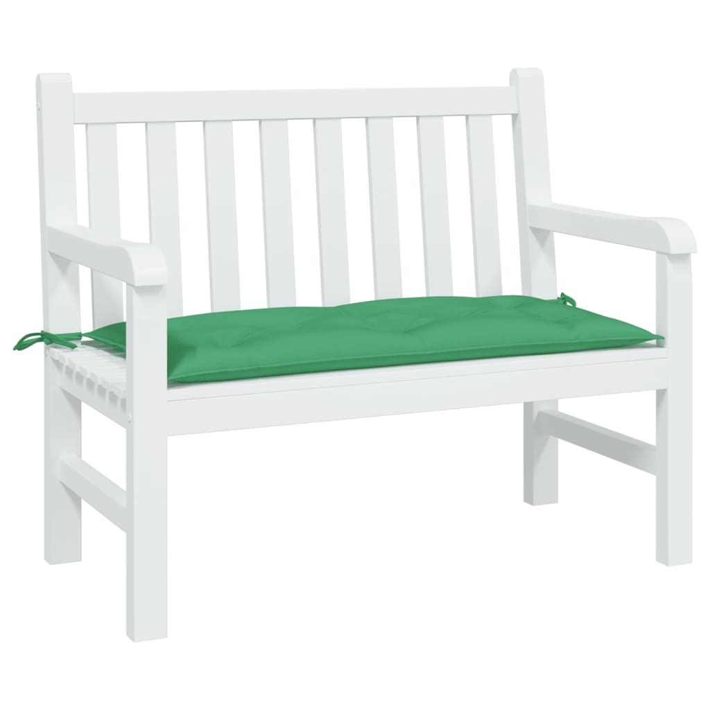 Garden Bench Cushion Green 43.3"x19.7"x2.8" Oxford Fabric