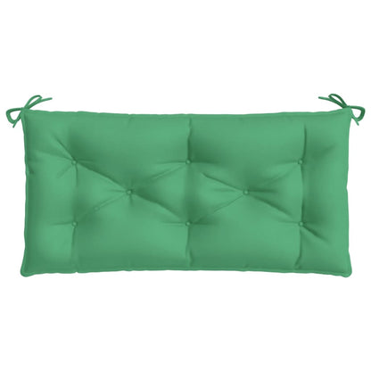 Garden Bench Cushion Green 43.3"x19.7"x2.8" Oxford Fabric