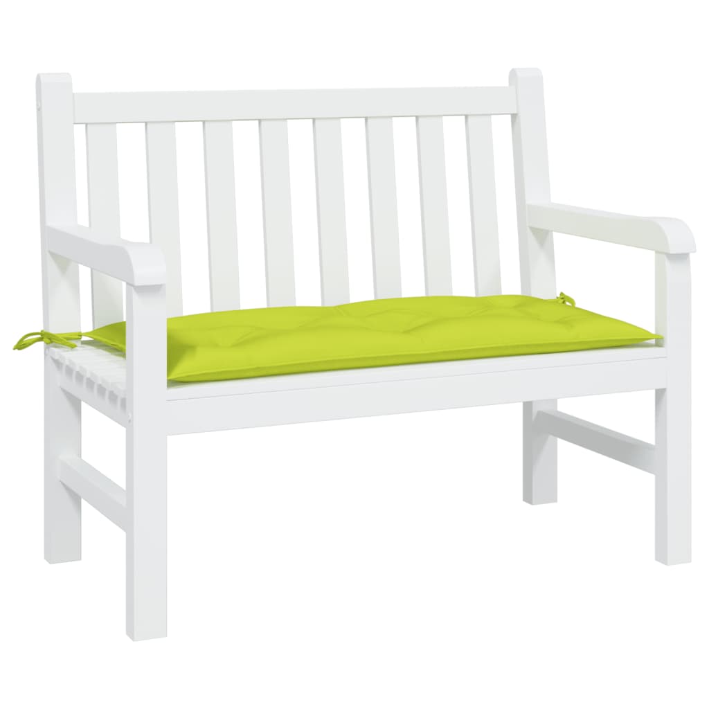 Garden Bench Cushion Bright Green 43.3"x19.7"x2.8" Oxford Fabric
