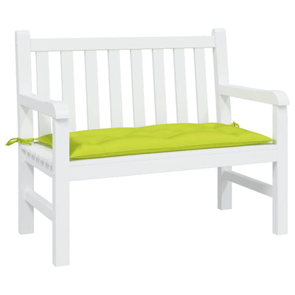 Garden Bench Cushion Bright Green 43.3"x19.7"x2.8" Oxford Fabric