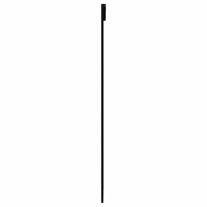 Sliding Door ESG Glass and Aluminium 90x205 cm Black