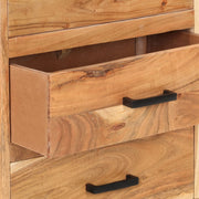 Sideboard 88x30x73 cm Solid Acacia Wood