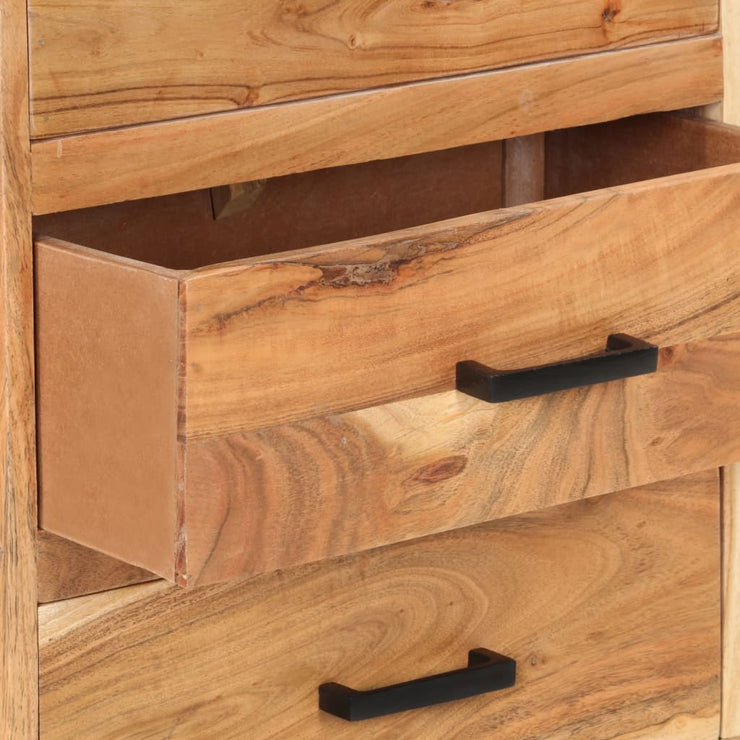 Sideboard 88x30x73 cm Solid Acacia Wood