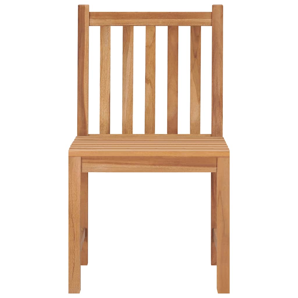 Patio Chairs 6 pcs with Cushions Solid Teak Wood