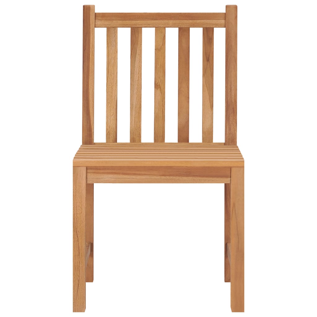 Patio Chairs 6 pcs with Cushions Solid Teak Wood