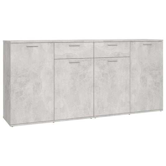 Sideboard | Concrete grey | Engineered wood | Medium | Sideboard