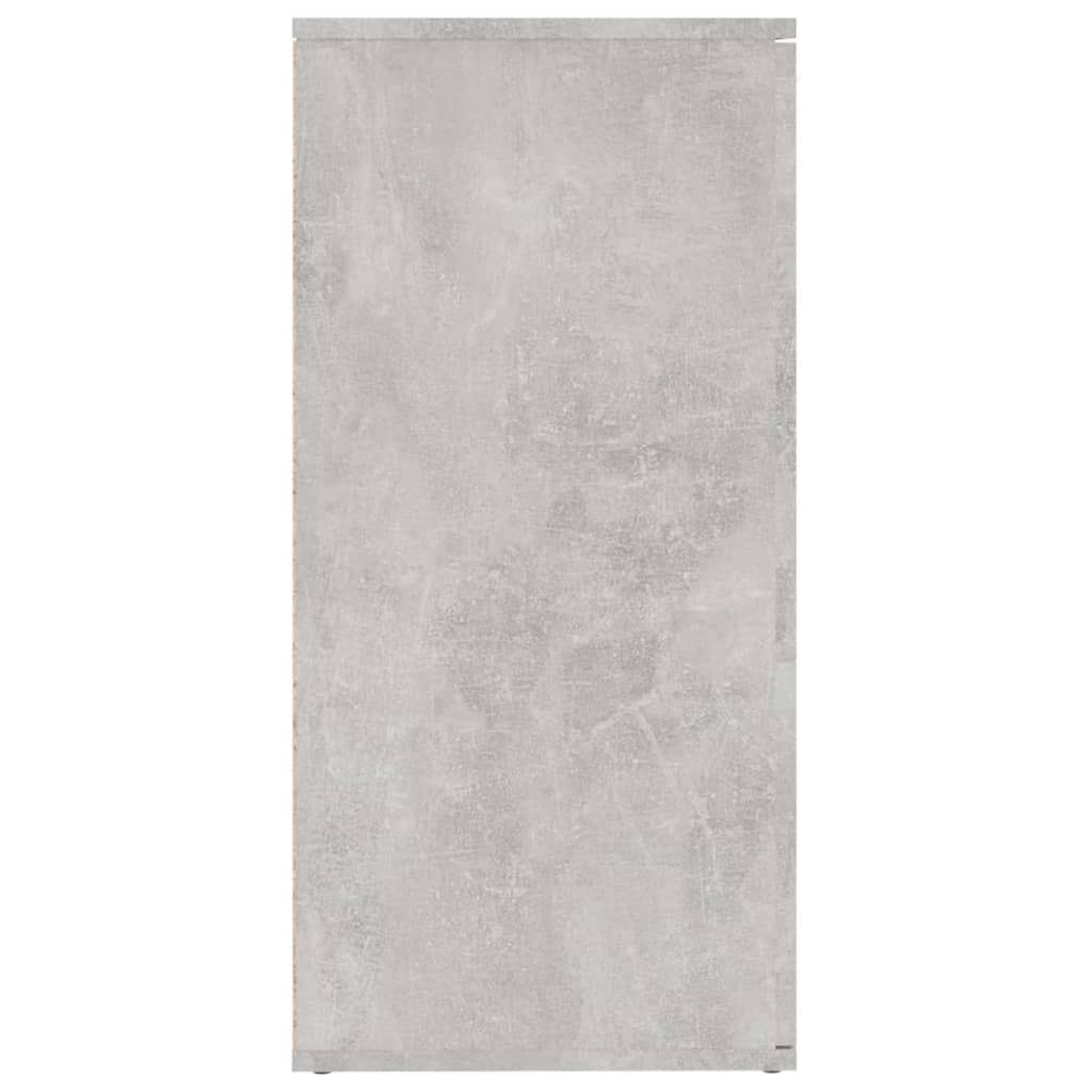 Sideboard Concrete Grey 160x36x75 cm Engineered Wood