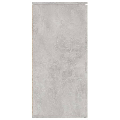 Sideboard Concrete Grey 160x36x75 cm Engineered Wood