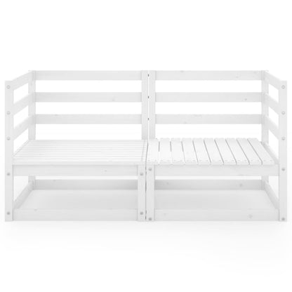 Garden Sofa | White | Solid pinewood | Standard | Modular