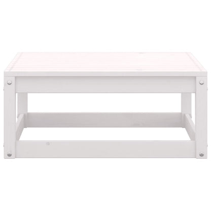 Garden Lounge Set | White | Solid pinewood | Medium | Modular