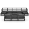 11 Piece Garden Lounge Set Solid Pinewood