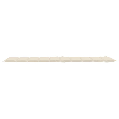 Sun Loungers 2 pcs with Cushions Solid Acacia Wood