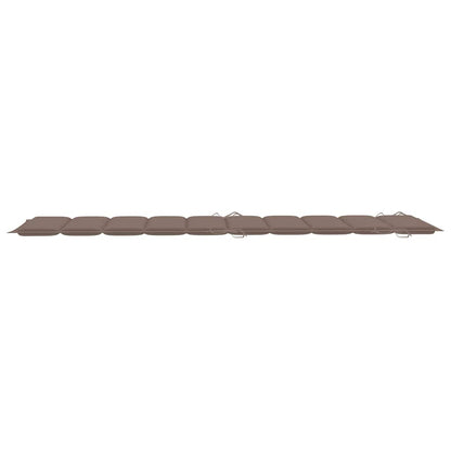 Sun Loungers 2 pcs with Cushions Solid Acacia Wood
