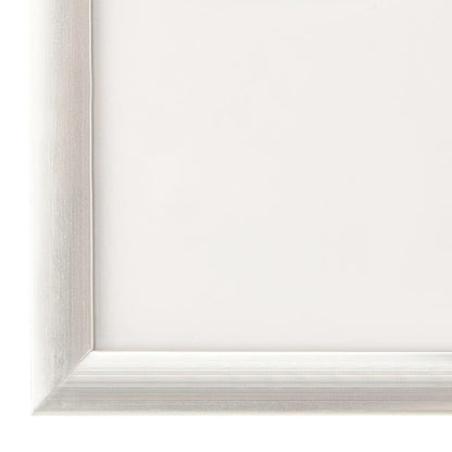 Photo Frames Collage 5 pcs for Wall or Table Silver 70x90cm MDF