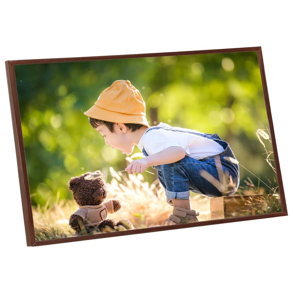 Photo Frames Collage 5 pcs for Wall or Table Bronze 70x90cm MDF