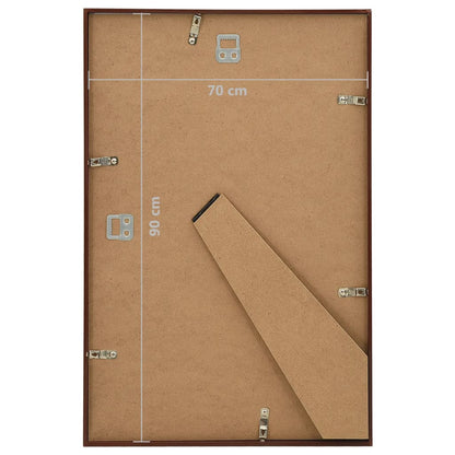 Photo Frames Collage 5 pcs for Wall or Table Bronze 70x90cm MDF