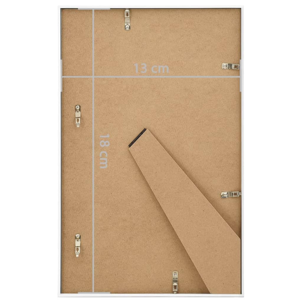 Photo Frames Collage 3 pcs for Table White 13x18 cm MDF