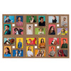 Collage Photo Frame for 24x(10x15 cm) Picture Light Brown MDF
