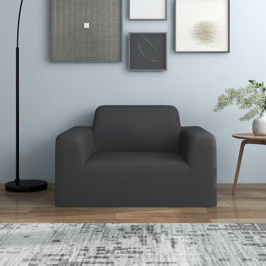 Couch Slipcover | Anthracite | Polyester jersey