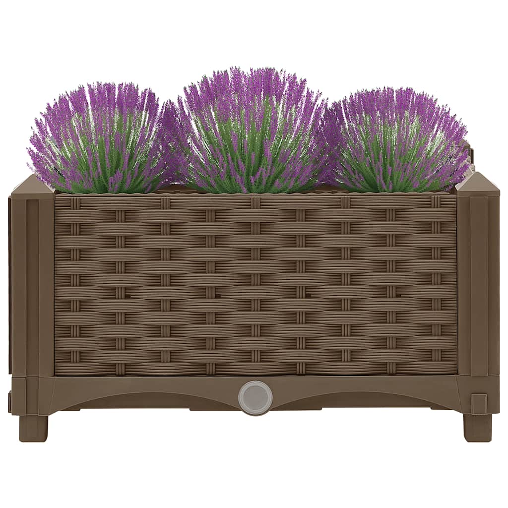 Raised Bed Brown Polypropylene Medium Durable Raised Bed