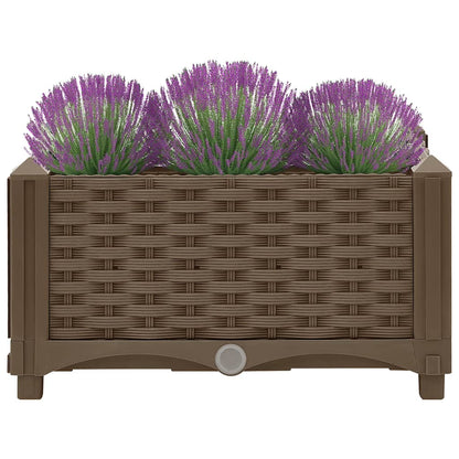 Raised Bed Brown Polypropylene Medium Durable Raised Bed