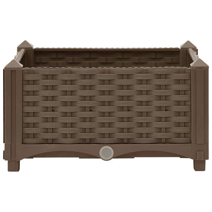 Raised Bed Brown Polypropylene Medium Durable Raised Bed