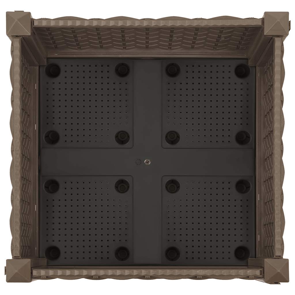 Raised Bed Brown Polypropylene Medium Durable Raised Bed