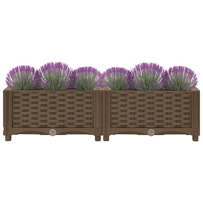 Raised Bed 80x40x23 cm Polypropylene