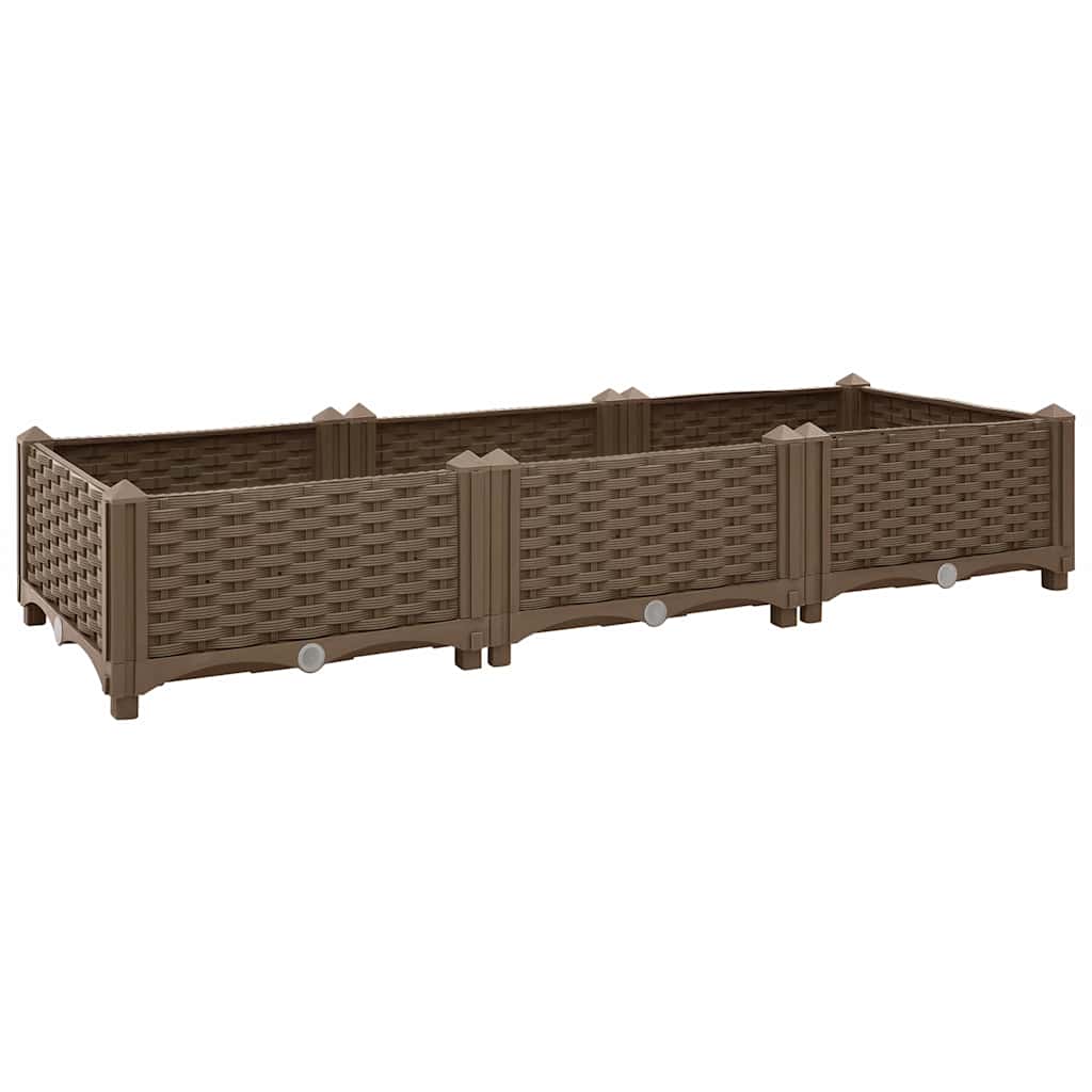 Raised Bed 120x40x23 cm Polypropylene