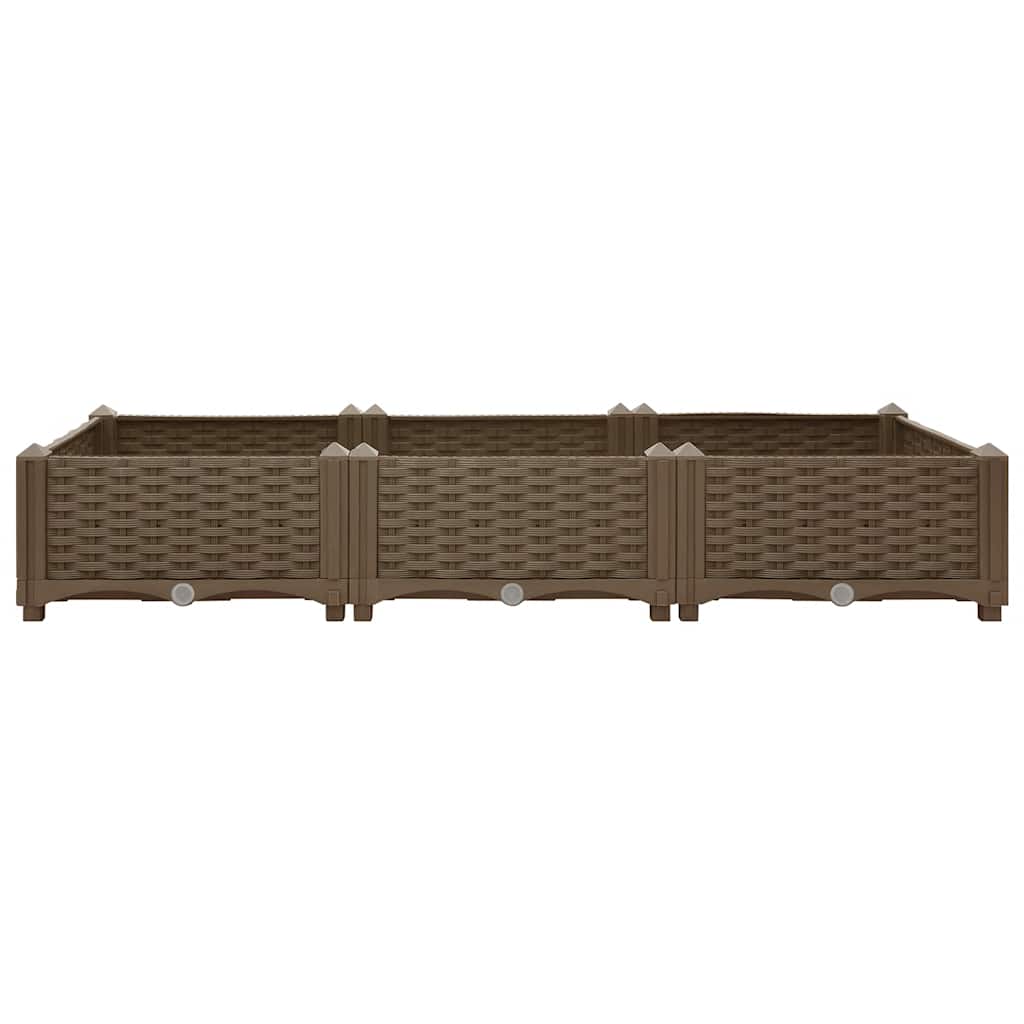 Raised Bed 120x40x23 cm Polypropylene