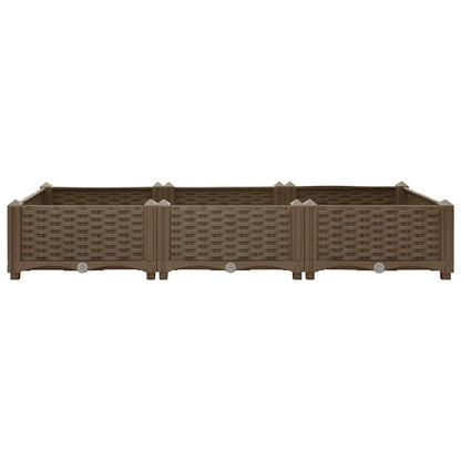 Raised Bed 120x40x23 cm Polypropylene
