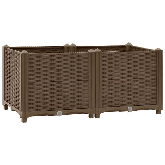 316516 vidaXL Raised Bed 80x40x38 cm Polypropylene