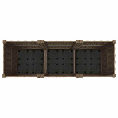 Raised Bed 120x40x38 cm Polypropylene