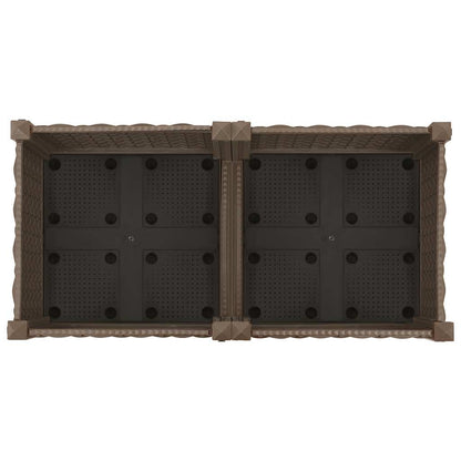 Raised Bed 80x40x71 cm Polypropylene