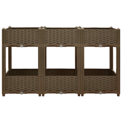 Raised Bed 120x40x71 cm Polypropylene