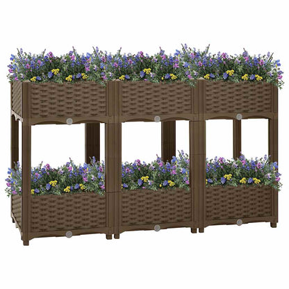 Raised Bed 120x40x71 cm Polypropylene