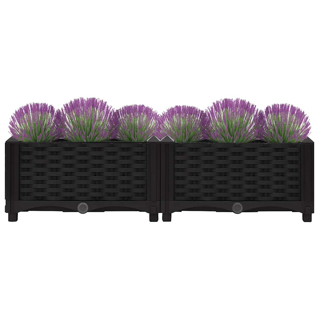 Raised Bed 80x40x23 cm Polypropylene