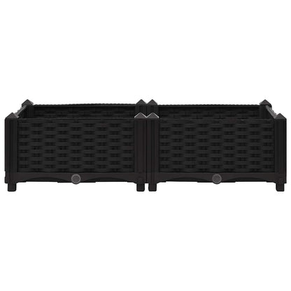 Raised Bed 80x40x23 cm Polypropylene