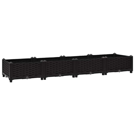 316529 vidaXL Raised Bed 160x40x23 cm Polypropylene
