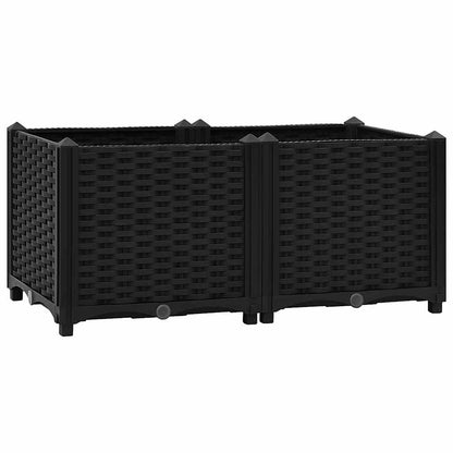 Raised Bed Black Polypropylene Medium Durable Raised Bed