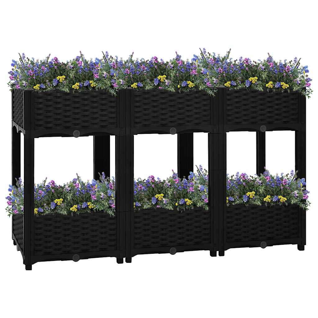Raised Bed 120x40x71 cm Polypropylene