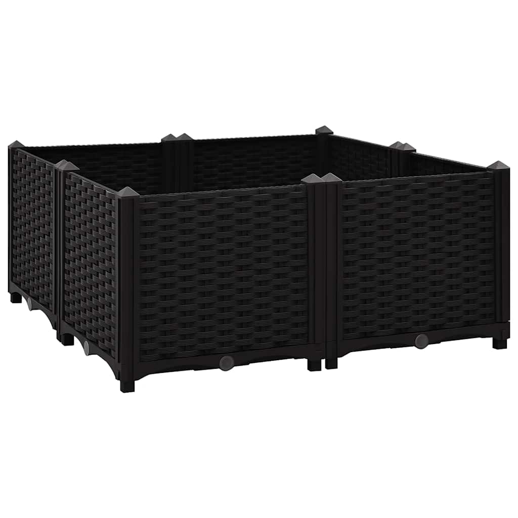 Raised Bed 80x80x38 cm Polypropylene