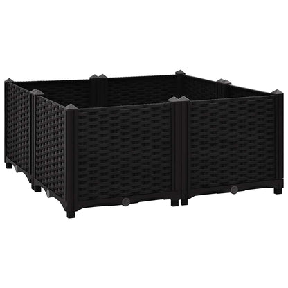 Raised Bed 80x80x38 cm Polypropylene