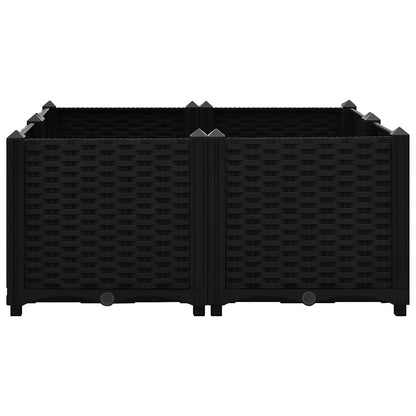 Raised Bed 80x80x38 cm Polypropylene