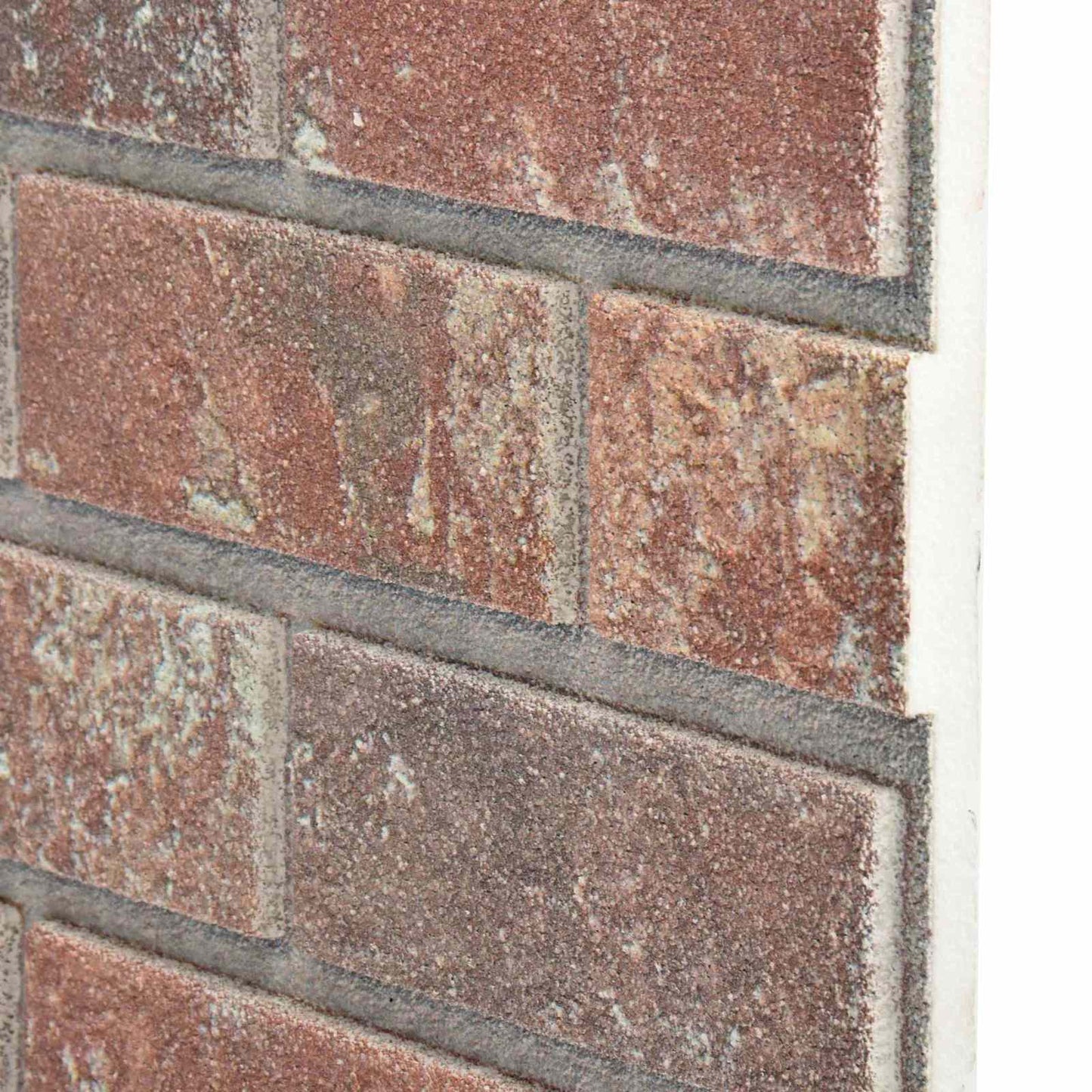 Wall Panels 10 pcs Dark Brown and Grey 100 x 50 cm EPS Foam